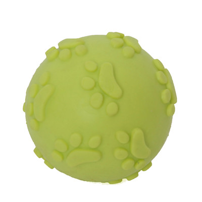 Squeeze Sound Footprint Ball TPR Pet Dog Toy