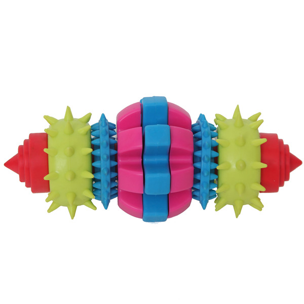 Spin Ball Teething Rusk TPR pet Dog Toy