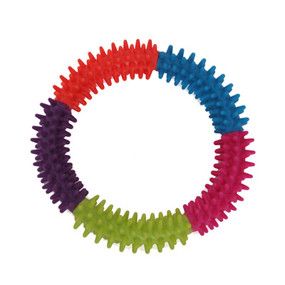 5 Colours Ring TPR pet Dog Toy