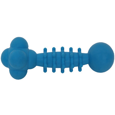 Type D Treat Barbell TPR pet Dog Toy