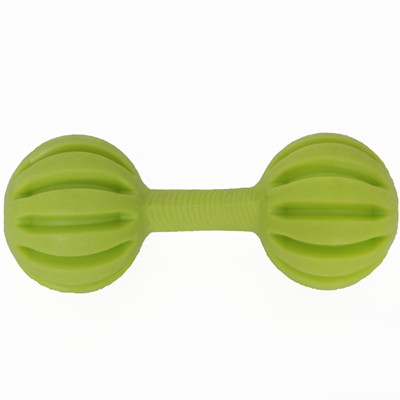 Type C Treat Barbell TPR pet Dog Toy